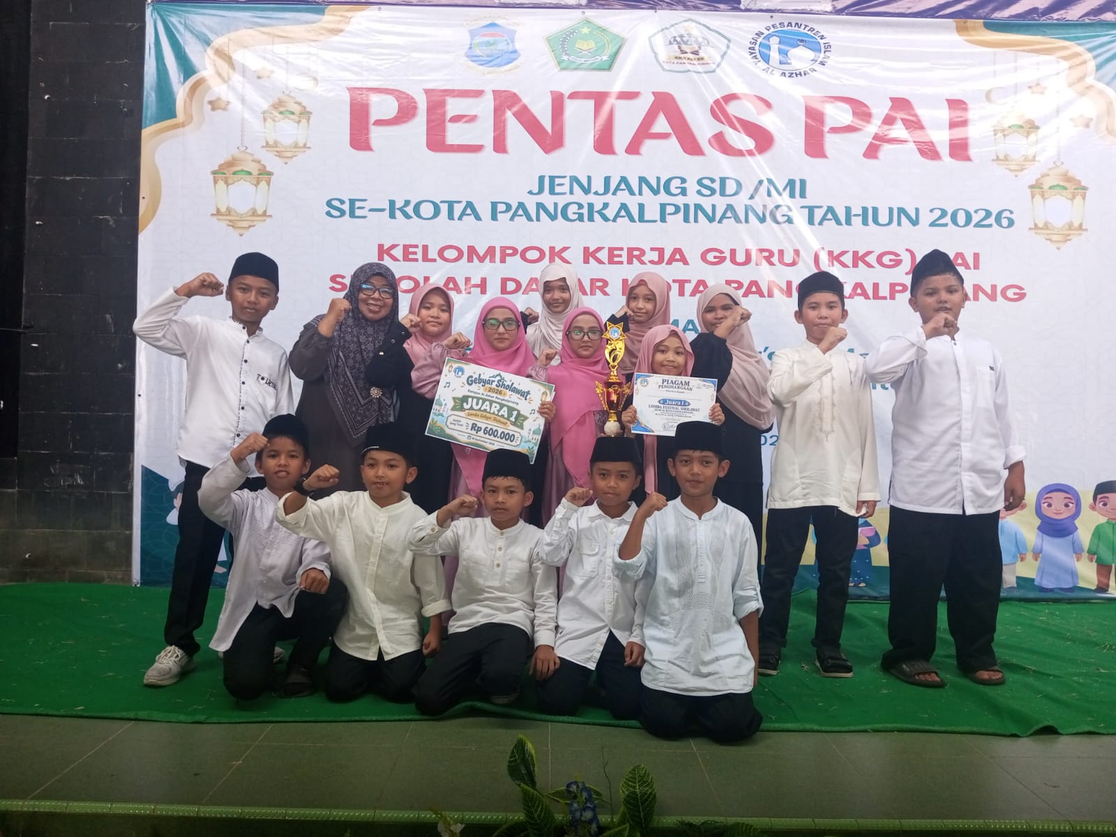 GEMILANG! TIM MARAWIS MIN 1 PANGKALPINANG RAIH JUARA PERTAMA DALAM AJANG PESTA PAI
