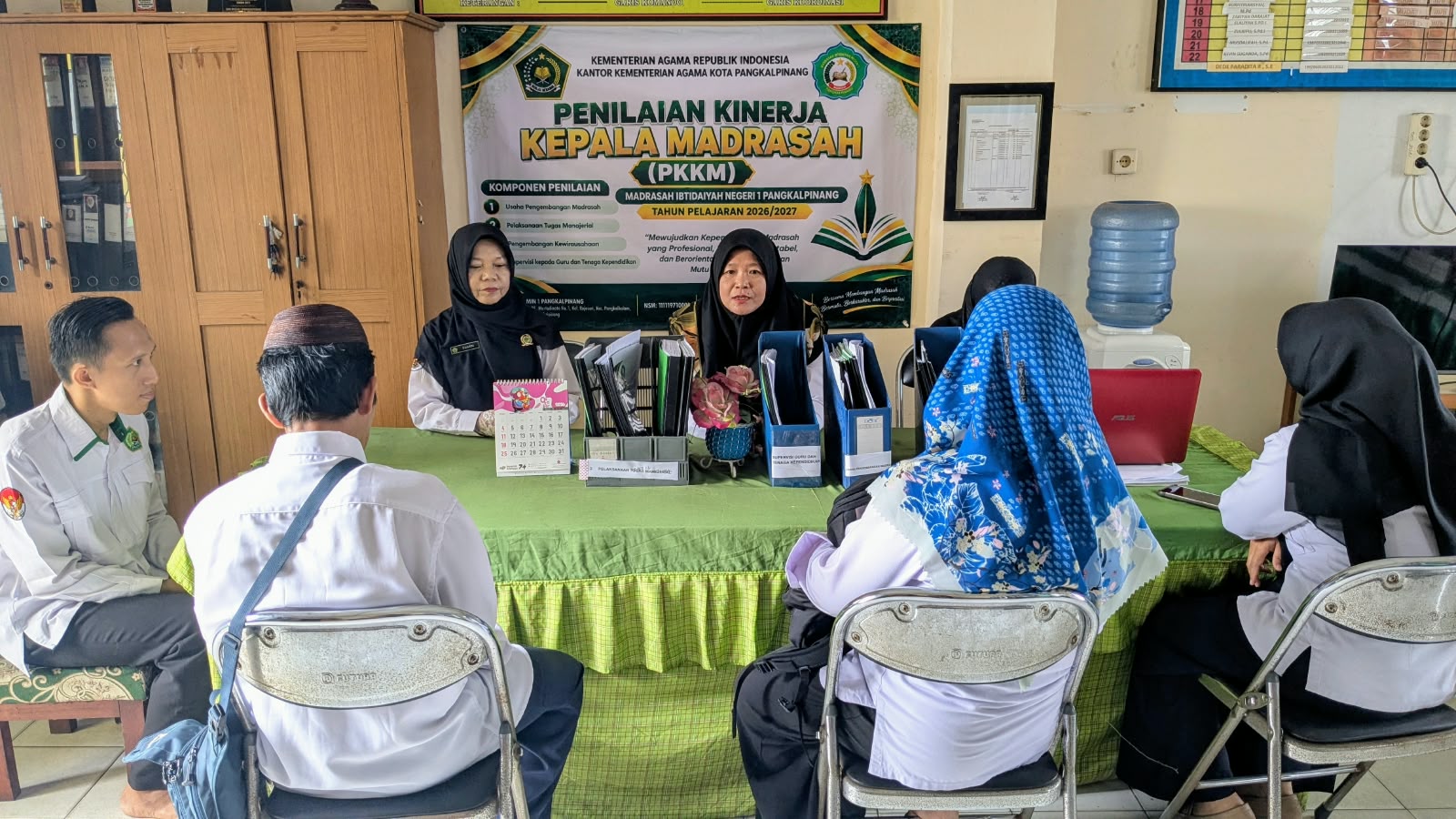 MIN 1 PANGKALPINANG LAKSANAKAN PENILAIAN KINERJA KEPALA MADRASAH (PKKM) TAHUN 2026