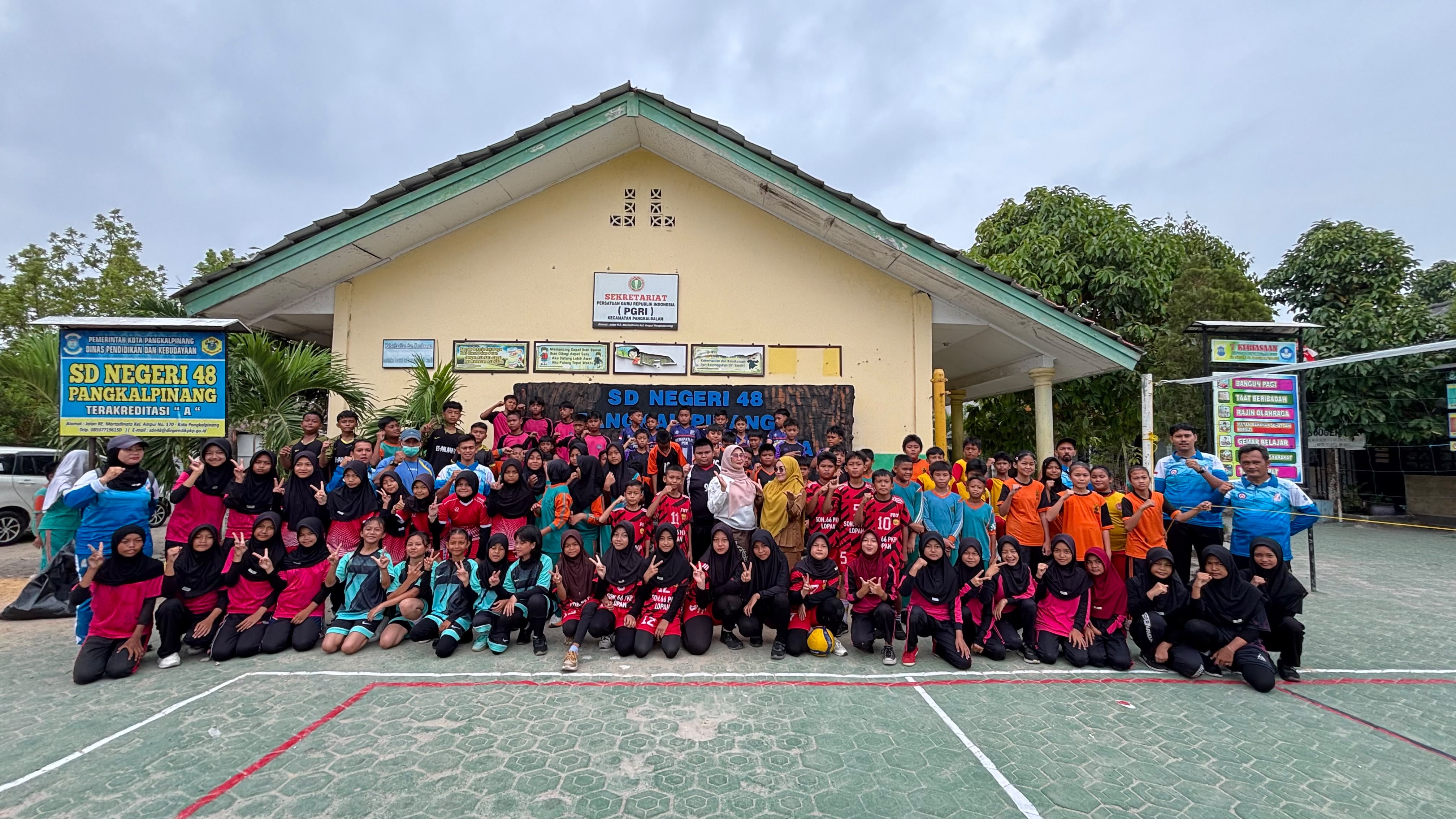 Lomba Voli Tingkat Kelurahan
